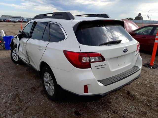 Photo 3 from auction – 2017 SUBARU OUTBACK 2. with VIN 4S4BSAAC1H3255568