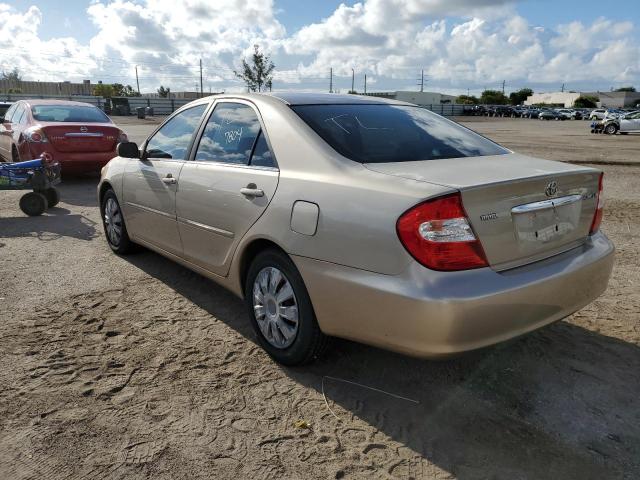 Photo 3 from auction – 2003 TOYOTA CAMRY LE with VIN 4T1BE32K03U230690