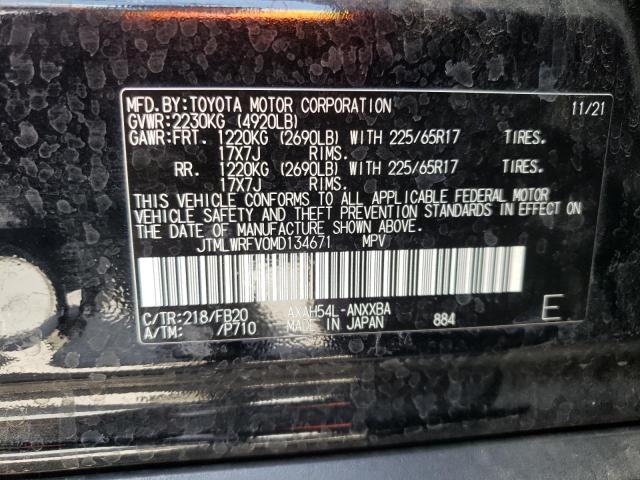 Photo 10 from auction – 2021 TOYOTA RAV4 LE with VIN JTMLWRFV0MD134671