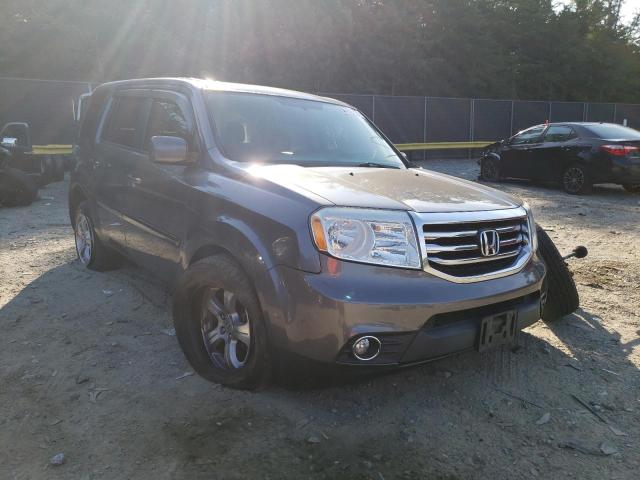 HONDA PILOT EXL 2014 with VIN 5FNYF3H58EB016877 - Photo from auction