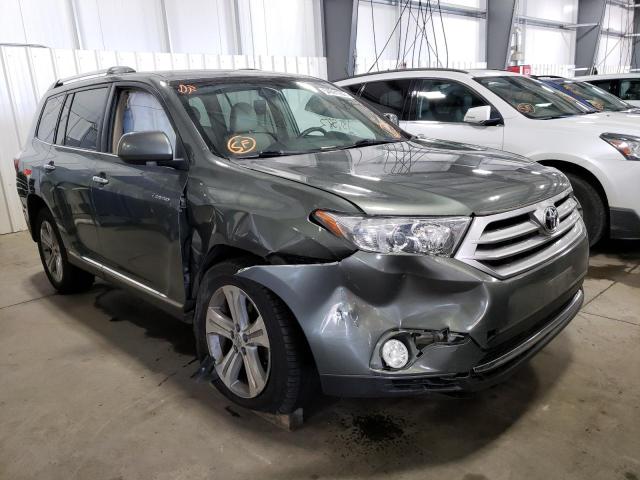 TOYOTA HIGHLANDER 2013 with VIN 5TDDK3EH1DS258560 - Photo from auction