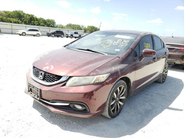 Photo 2 from auction – 2014 HONDA CIVIC EXL with VIN 19XFB2F99EE060458