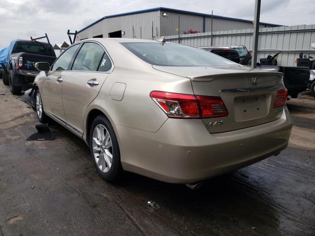 Photo 3 from auction – 2010 LEXUS ES 350 with VIN JTHBK1EG0A2389340