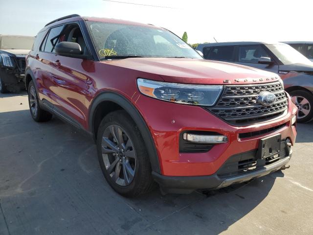 FORD EXPLORER X 2021 with VIN 1FMSK7DH4MGB61231 - Photo from auction