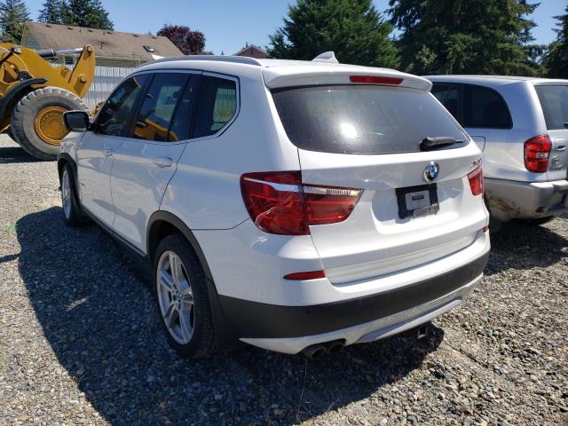 Photo 3 from auction – 2011 BMW X3 XDRIVE2 with VIN 5UXWX5C56BL704942