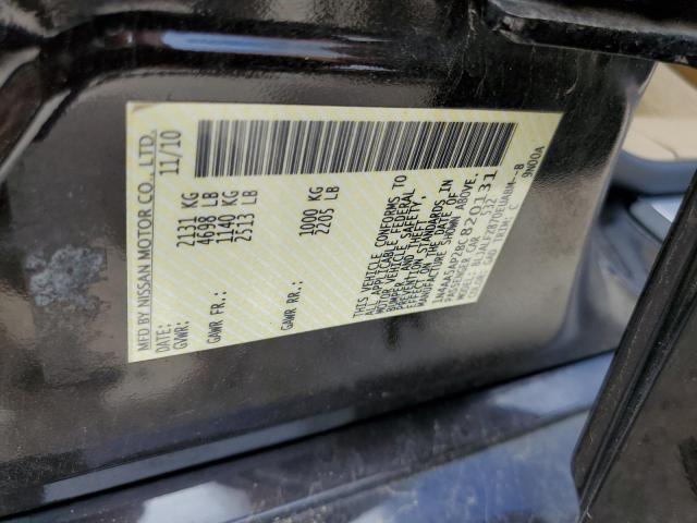 Photo 10 from auction – 2011 NISSAN MAXIMA S with VIN 1N4AA5AP2BC820131