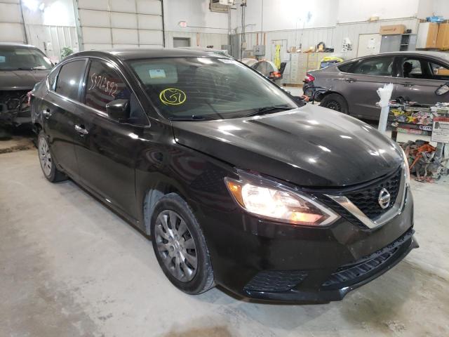 NISSAN SENTRA S 2017 with VIN 3N1AB7AP2HL637038 - Photo from auction