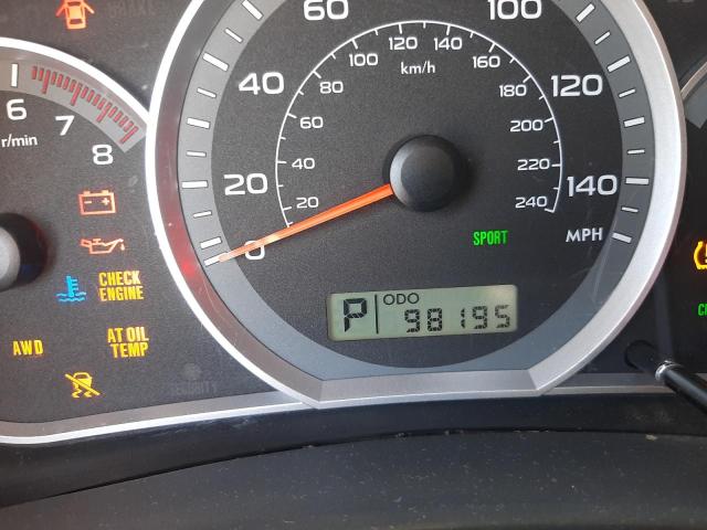 Photo 8 from auction – 2009 SUBARU IMPREZA 2. with VIN JF1GH61639H805587