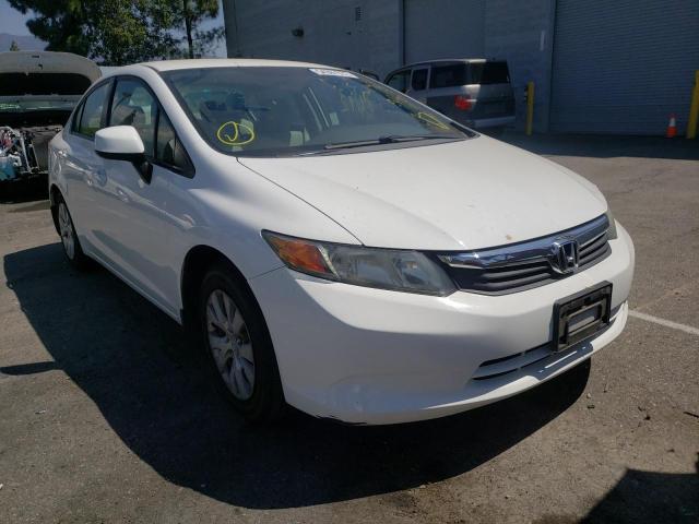 HONDA CIVIC LX 2012 with VIN 19XFB2F57CE389833 - Photo from auction