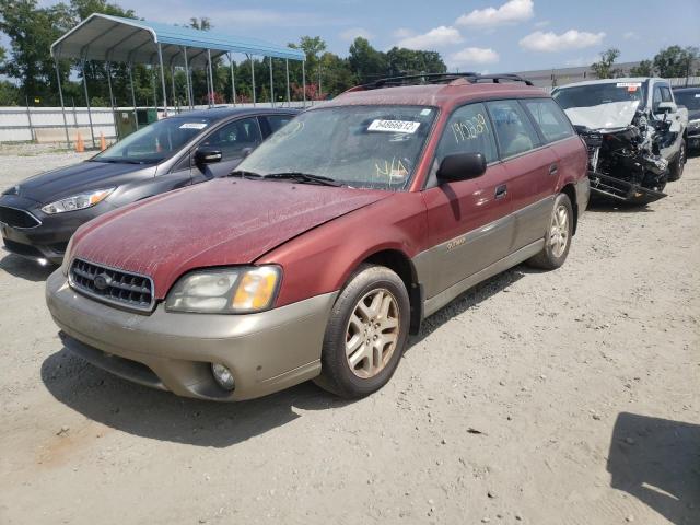 Photo 2 from auction – 2003 SUBARU LEGACY OUT with VIN 4S3BH675X37660869