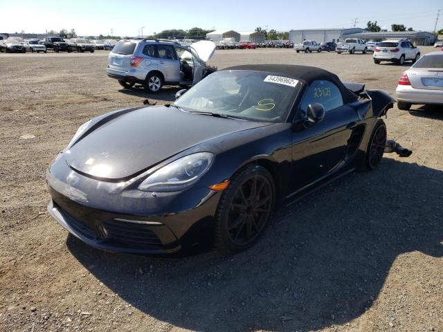 Photo 2 from auction – 2017 PORSCHE BOXSTER S with VIN WP0CB2A84HS241583