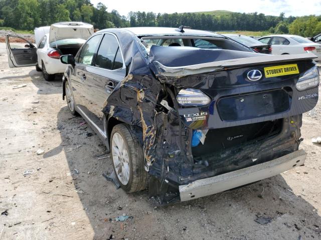 Photo 9 from auction – 2010 LEXUS HS 250H with VIN JTHBB1BA8A2034982