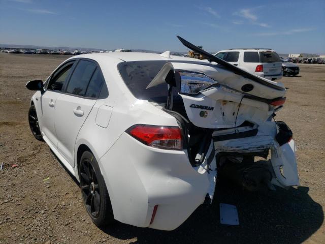 Photo 3 from auction – 2021 TOYOTA COROLLA LE with VIN JTDEAMDE7MJ023260