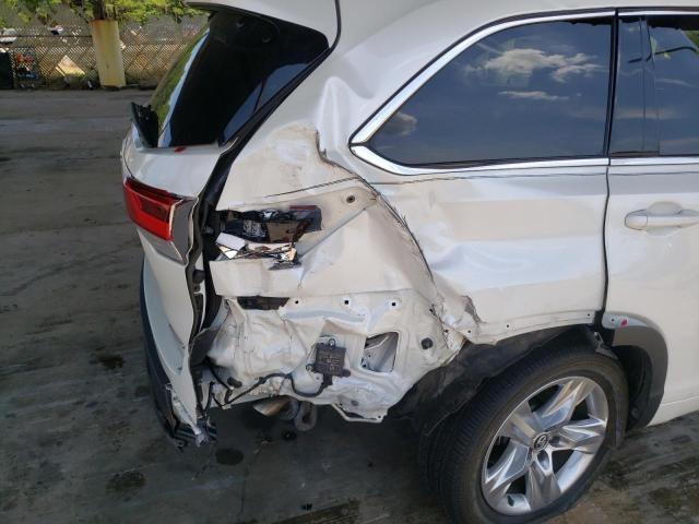 Photo 9 from auction – 2019 TOYOTA HIGHLANDER with VIN 5TDYZRFH1KS317828
