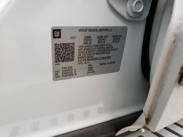 Photo 10 from auction – 2018 CADILLAC XT5 with VIN 1GYKNARS0JZ161301