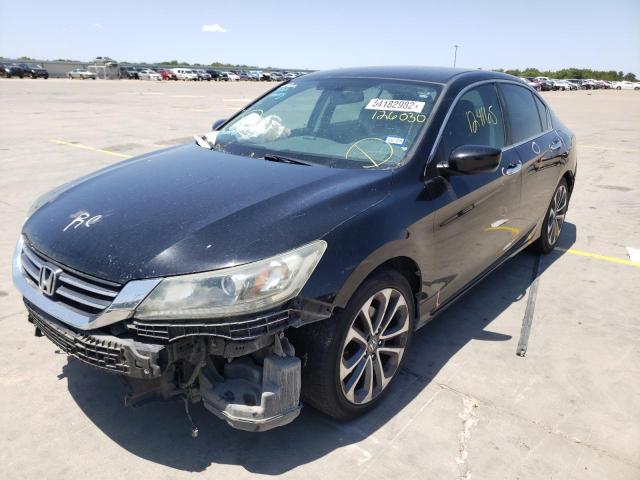Photo 2 from auction – 2014 HONDA ACCORD SPO with VIN 1HGCR2F56EA126030