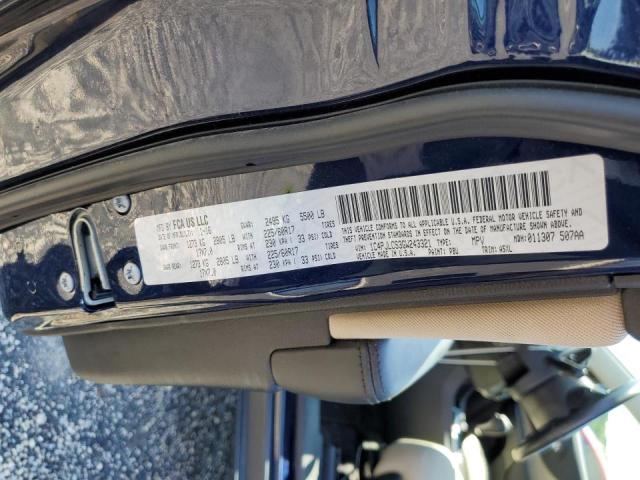 Photo 10 from auction – 2016 JEEP CHEROKEE L with VIN 1C4PJLCS3GW243321