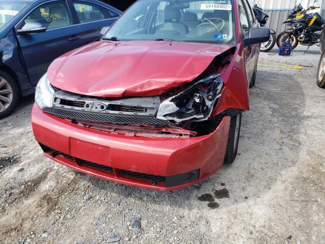 Photo 9 from auction – 2011 FORD FOCUS S with VIN 1FAHP3EN2BW115693