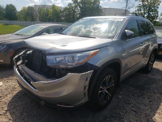 Photo 2 from auction – 2016 TOYOTA HIGHLANDER with VIN 5TDJKRFH8GS243417