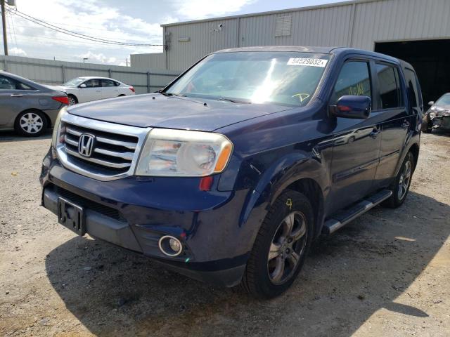 Photo 2 from auction – 2013 HONDA PILOT EXL with VIN 5FNYF3H54DB043900