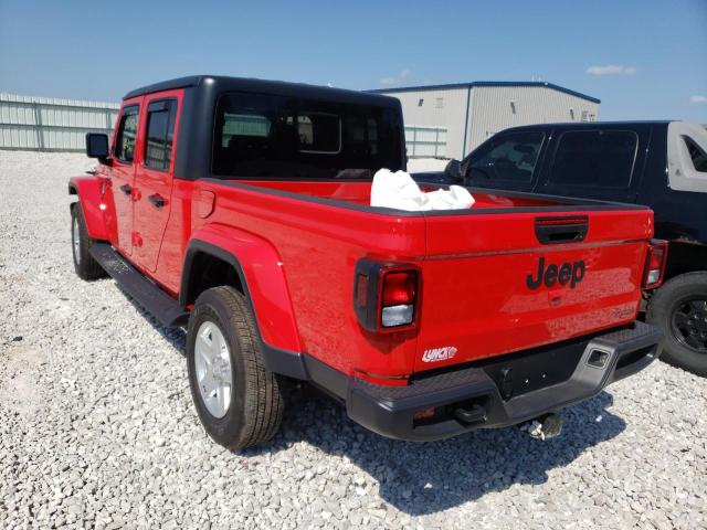 Photo 3 from auction – 2020 JEEP GLADIATOR with VIN 1C6HJTAG4LL194555