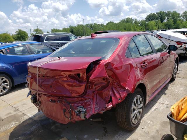 Photo 4 from auction – 2022 TOYOTA COROLLA LE with VIN JTDEAMDE5NJ046053