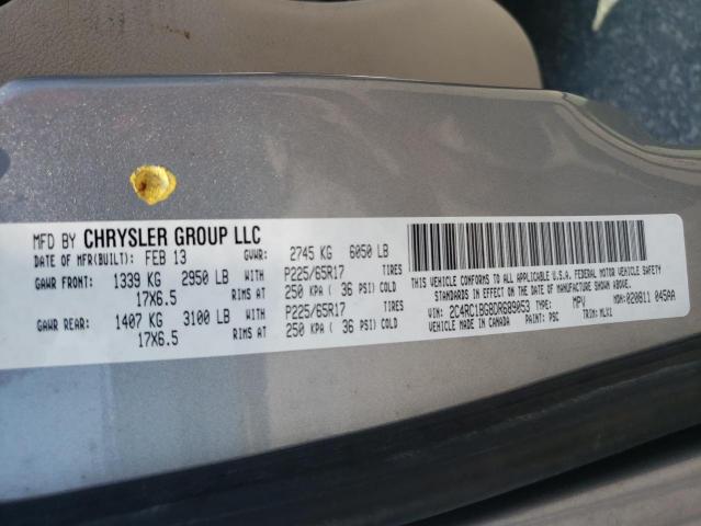 Photo 10 from auction – 2013 CHRYSLER TOWN & COU with VIN 2C4RC1BG8DR689053