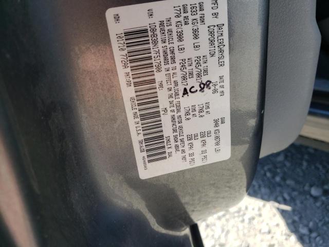 Photo 10 from auction – 2007 DODGE DURANGO SX with VIN 1D8HB38N17F517900