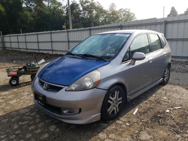 Photo 2 from auction – 2007 HONDA FIT S with VIN JHMGD37617S043211