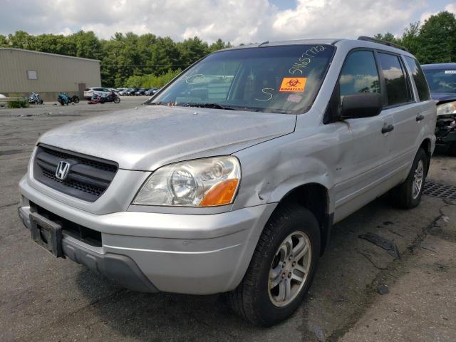 Photo 2 from auction – 2004 HONDA PILOT EX with VIN 2HKYF18434H605671
