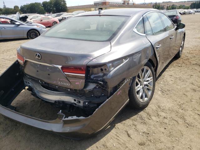 Photo 4 from auction – 2018 LEXUS LS 500 BAS with VIN JTHB51FF9J5002229