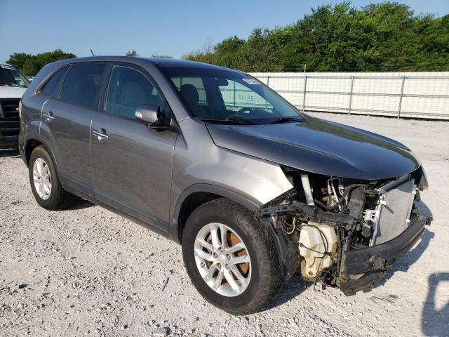KIA SORENTO LX 2014 with VIN 5XYKT4A61EG423892 - Photo from auction