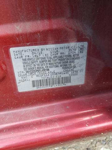 Photo 10 from auction – 2015 NISSAN VERSA NOTE with VIN 3N1CE2CP8FL430196