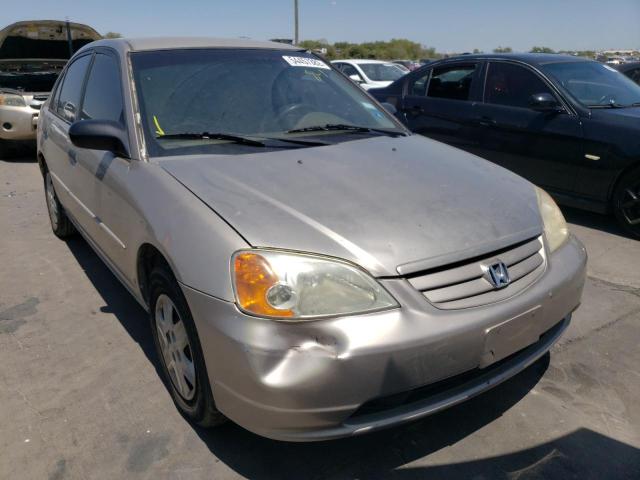 HONDA CIVIC LX 2001 with VIN JHMES16541S004663 - Photo from auction