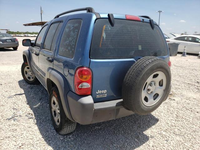 Photo 3 from auction – 2003 JEEP LIBERTY SP with VIN 1J4GK48K93W622341
