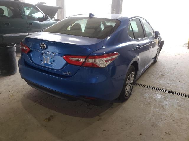 Photo 4 from auction – 2020 TOYOTA CAMRY LE with VIN 4T1C31AK4LU013188