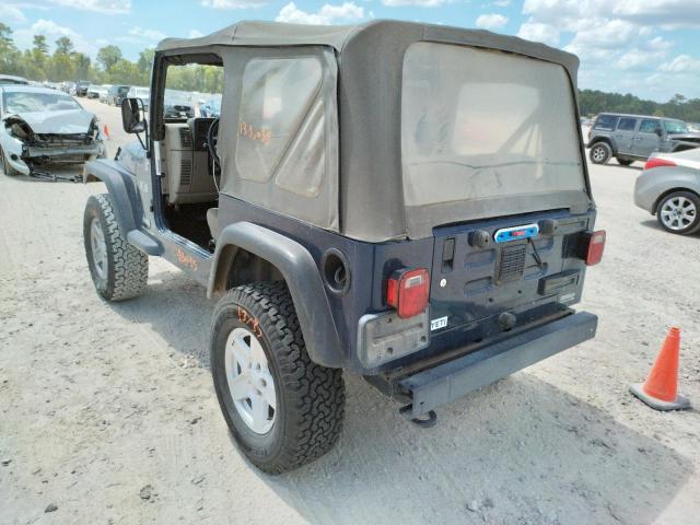 Photo 3 from auction – 2005 JEEP WRANGLER X with VIN 1J4FA39SX5P348734