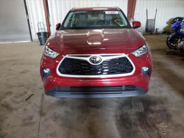 Photo 9 from auction – 2020 TOYOTA HIGHLANDER with VIN 5TDGZRBH4LS010530