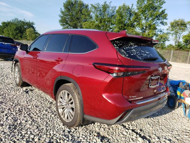 Photo 3 from auction – 2022 TOYOTA HIGHLANDER with VIN 5TDFZRBH0NS201943