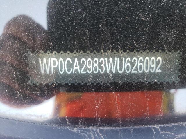 Photo 10 from auction – 1998 PORSCHE BOXSTER with VIN WP0CA2983WU626092