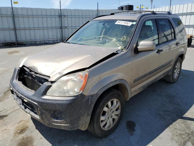 Photo 2 from auction – 2005 HONDA CR-V EX with VIN JHLRD78825C030124