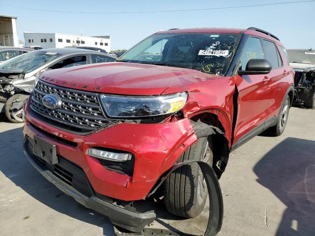 Photo 2 from auction – 2021 FORD EXPLORER X with VIN 1FMSK7DH4MGB61231