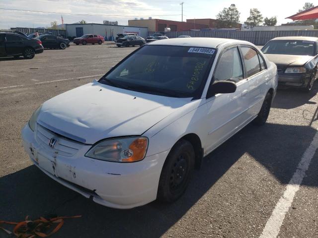 Photo 2 from auction – 2002 HONDA CIVIC LX with VIN 2HGES16632H535924