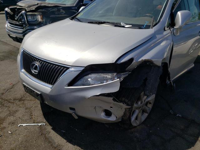 Photo 9 from auction – 2010 LEXUS RX 350 with VIN 2T2BK1BA9AC058626