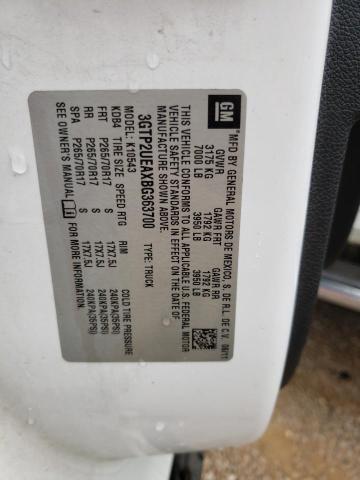 Photo 10 from auction – 2011 GMC SIERRA K15 with VIN 3GTP2UEAXBG363700