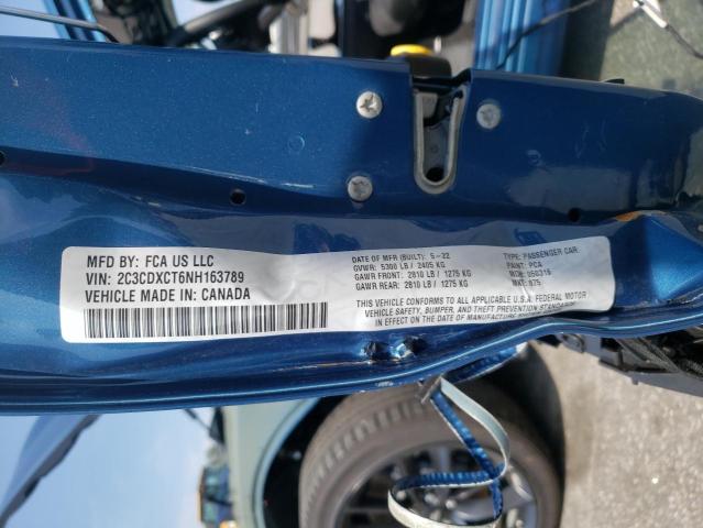 Photo 10 from auction – 2022 DODGE CHARGER R/ with VIN 2C3CDXCT6NH163789