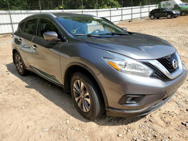 NISSAN MURANO S 2016 with VIN 5N1AZ2MG1GN100436 - Photo from auction