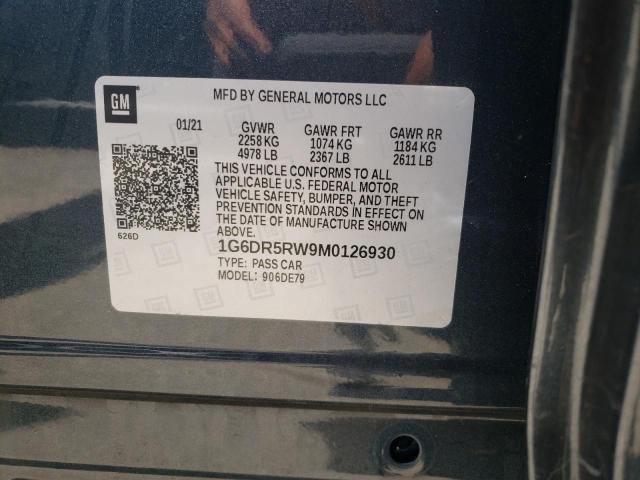 Photo 10 from auction – 2021 CADILLAC CT5-V with VIN 1G6DR5RW9M0126930