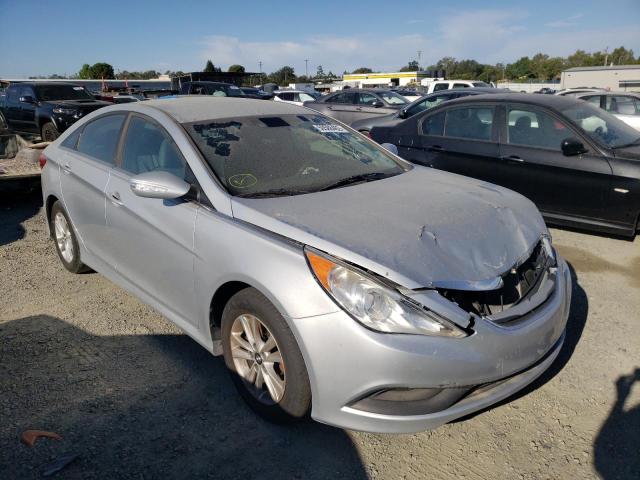 Photo 1 from auction – 2014 HYUNDAI SONATA GLS with VIN 5NPEB4AC1EH885318