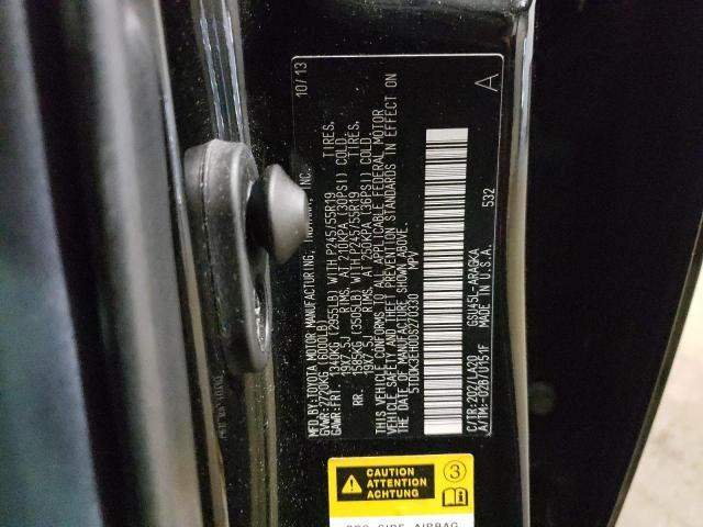 Photo 10 from auction – 2013 TOYOTA HIGHLANDER with VIN 5TDDK3EH0DS270330